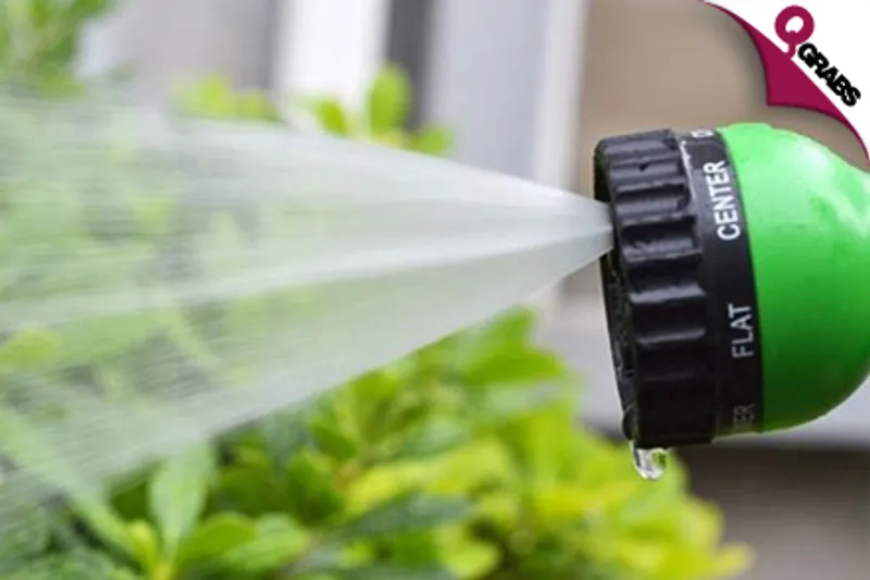 From QR69, Garden Like a Pro with a Magic Expandable Water Hose - Available in Green OR Blue! (Up to QR298 Value)